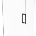 thumbnail image 1 of Contemporary 12 Inch Back to Back Shower Door Pull with Twisted Accent, 1 of 1