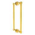 thumbnail image 1 of Contemporary 12 Inch Back to Back Shower Door Pull, 1 of 2