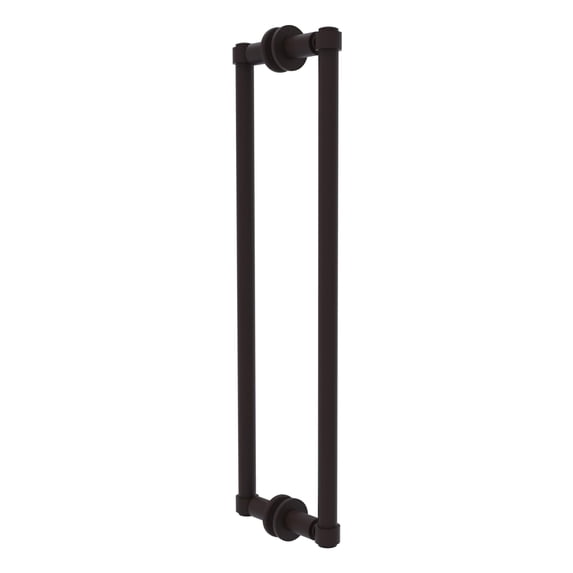 Contemporary 18 Inch Back to Back Shower Door Pull