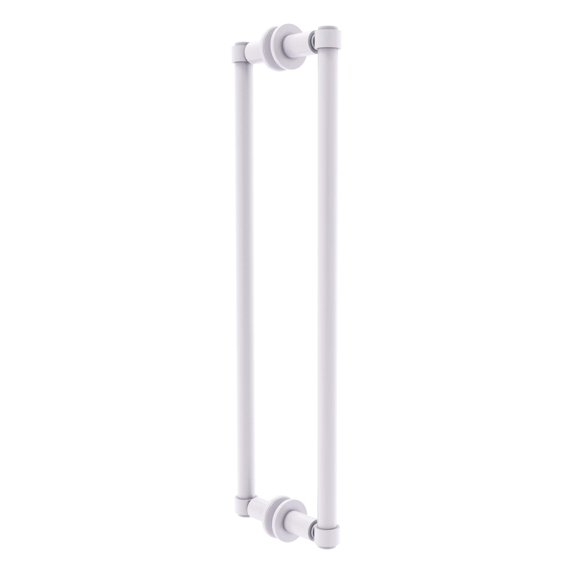 Contemporary 18 Inch Back to Back Shower Door Pull