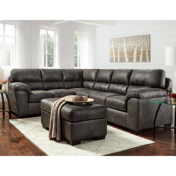 Contemporary 2 Living Room With In Ash, High Foam, Modern Style Upholstery, Look
