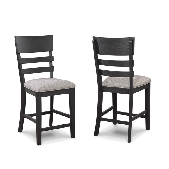 Contemporary 2pc Counter Height Chairs / Sturdy Furniture for Dining Area