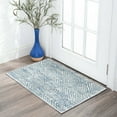 thumbnail image 1 of Contemporary 2x3 Area Rug (2' x 3'4'') Abstract Navy, Cream Indoor Scatter Easy to Clean, 1 of 8