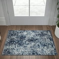 thumbnail image 1 of Contemporary 2x3 Area Rug (2' x 3') Abstract Navy, Cream Indoor Scatter Easy to Clean, 1 of 10