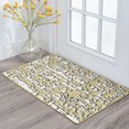 thumbnail image 1 of Contemporary 2x3 Area Rug (2' x 3') Abstract Yellow, Gray Indoor Scatter Easy to Clean, 1 of 10