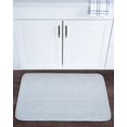thumbnail image 1 of Contemporary 2x3 Area Rug (2' x 3') Geometric Seafoam, White Indoor Scatter Easy to Clean, 1 of 5