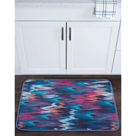 Contemporary 2x3 Area Rug (2' x 3') Ikat Multi-Color Indoor Scatter Easy to Clean