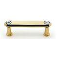 thumbnail image 1 of Contemporary 3" Center Bar Pull, Polished Brass, 1 of 7