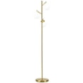 thumbnail image 1 of Contemporary 3-Light Tree Floor Lamp with Globe Shades, 66.5" Tall Gold Standing Light for Living Room, 1 of 12