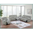 thumbnail image 1 of Contemporary 3pc Fur-Like Corduroy Motion Sofa Set - Sofa, Loveseat with Console & Recliner Chair for Living Room, 1 of 22