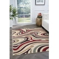 thumbnail image 1 of Contemporary 5x7 Area Rug (5' x 7') Abstract Multi-Color Living Room Easy to Clean, 1 of 9