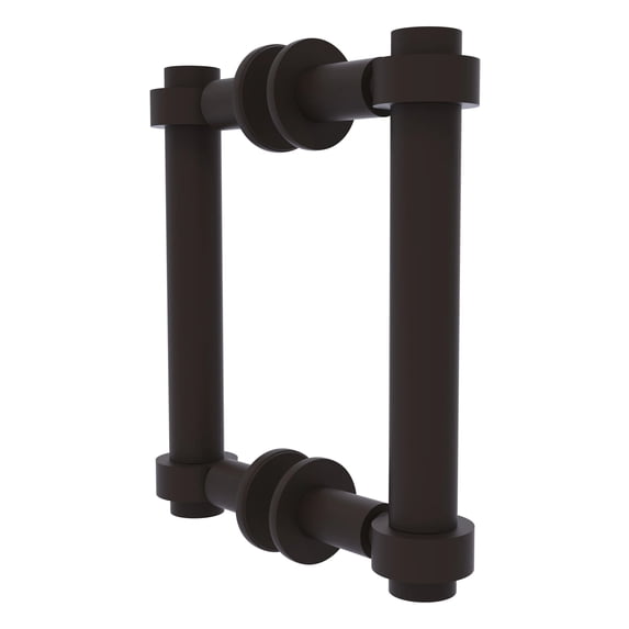 Contemporary 6 Inch Back to Back Shower Door Pull