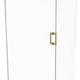thumbnail image 1 of Contemporary 6 Inch Back to Back Shower Door Pull, 1 of 2