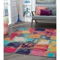 thumbnail image 1 of Contemporary 7x10 Area Rug (6'7'' x 9'6'') Abstract Multi-Color Living Room Easy to Clean, 1 of 8
