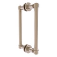 thumbnail image 1 of Contemporary 8 Inch Back to Back Shower Door Pull, 1 of 2
