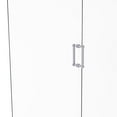 thumbnail image 1 of Contemporary 8 Inch Back to Back Shower Door Pull with Dotted Accent, 1 of 2