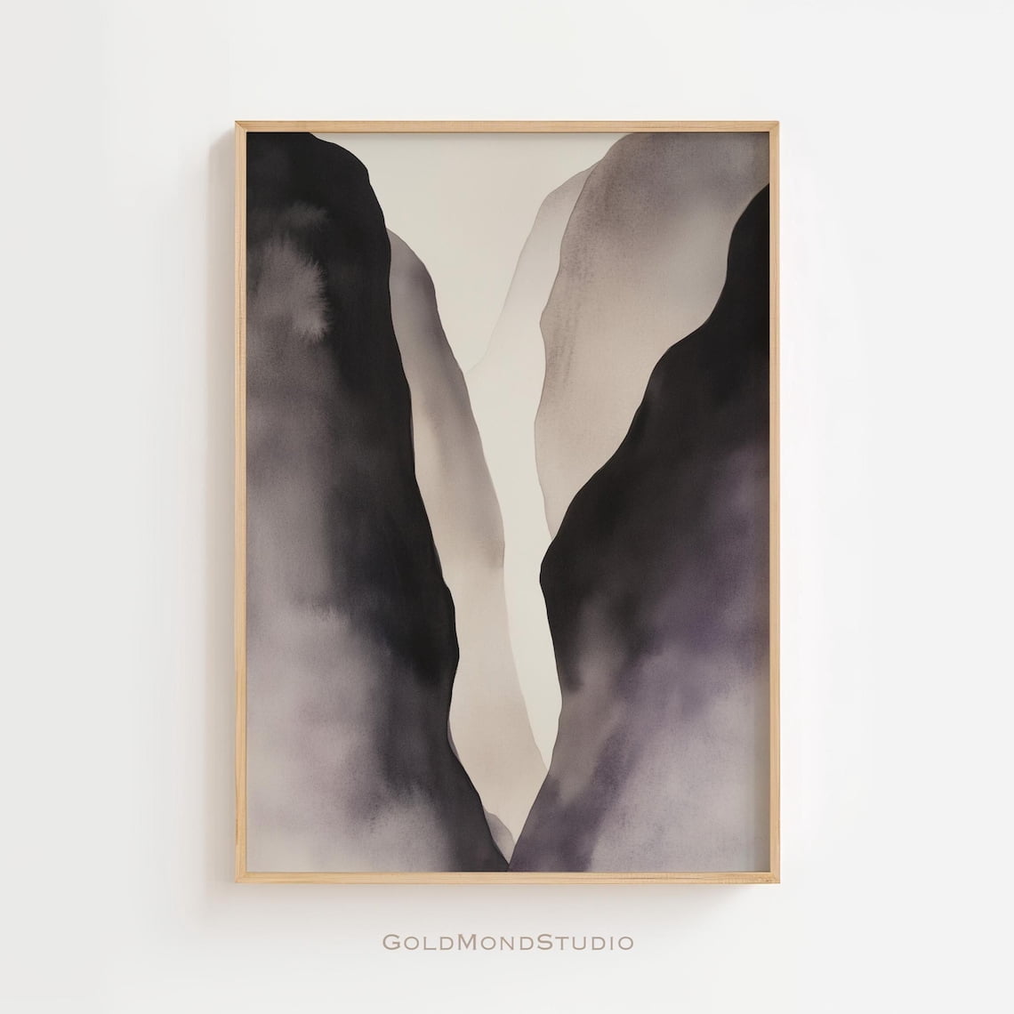 Contemporary Abstract Art Printable Landscape Wall Art Living Room
