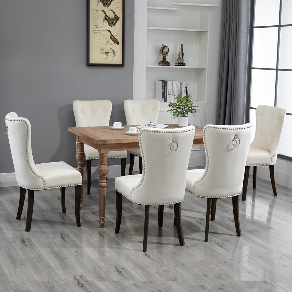 American made upholstered dining room outlet chairs