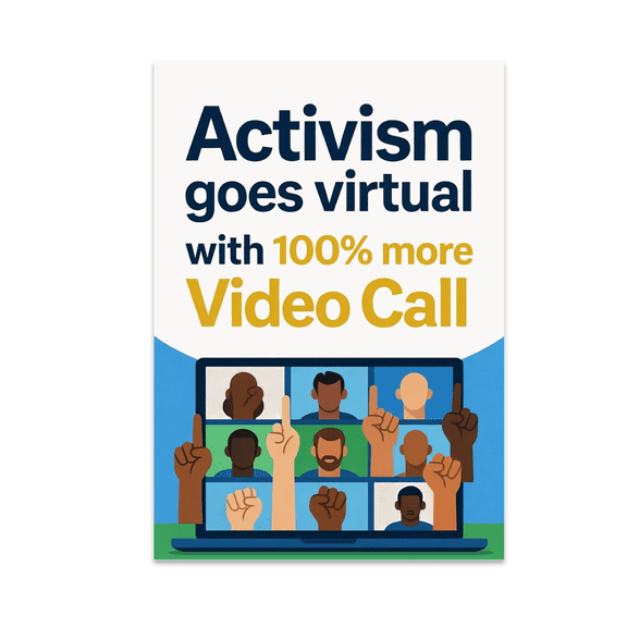 Contemporary Activism Virtual Wall Art - Activism Enthusiast - 13x19 Poster Print
