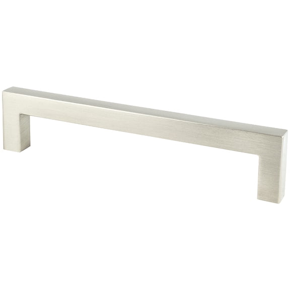 Contemporary Advantage One 128mm CC Brushed Nickel Square Pull Box of 25