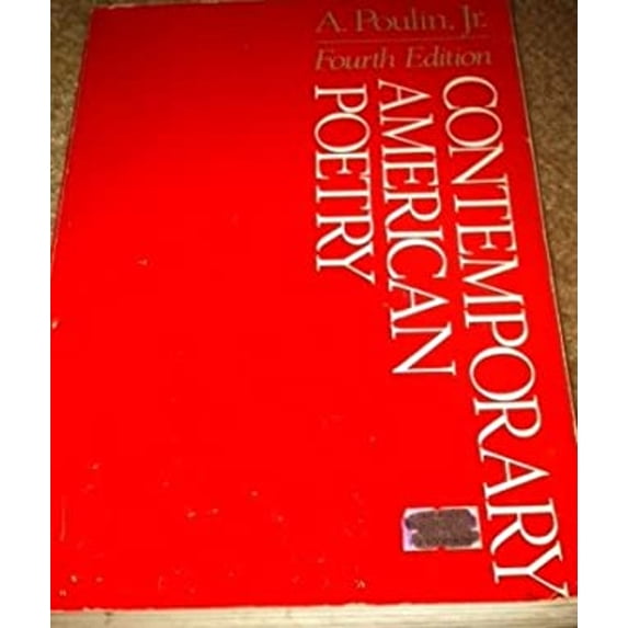 Pre-Owned Contemporary American Poetry (Paperback) 0395358051 9780395358054