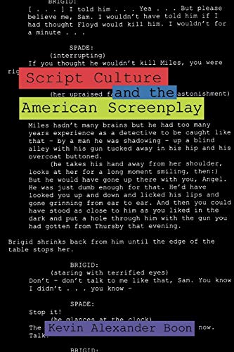 The Study Script Pre-Owned Script Culture and the American Screenplay (Contemporary ...