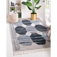 thumbnail image 1 of Contemporary Ariella Collection Area Rug 5'3"x8' - Blue, 1 of 5