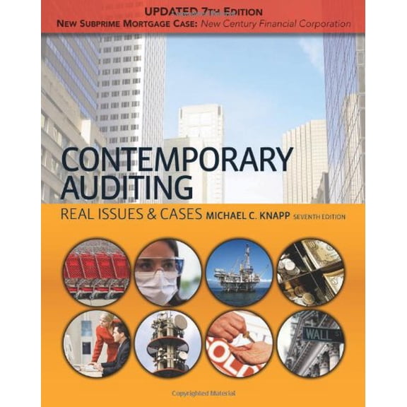 Pre-Owned Contemporary Auditing: Real Issues Cases, Update Paperback Michael C. Knapp