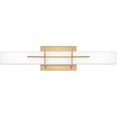 thumbnail image 1 of Contemporary Bathroom Light Fixture-Aged Brass Finish Bailey Street Home 71-Bel-4352148, 1 of 7