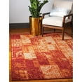 thumbnail image 1 of Contemporary Beallara Collection Area Rug 5'x8' - Terracotta, 1 of 5