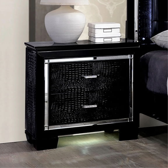 Contemporary Bedside Table with English Dovetail Drawers / Provide Storage in Bedroom