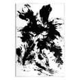 thumbnail image 1 of Contemporary Black Ink Strokes Abstract Graphic Art Unframed Art Print Wall Art, 1 of 6