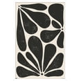 thumbnail image 1 of Contemporary Botanical Minimalist Wall Poster, 14.725" x 22.375" Framed, 1 of 3