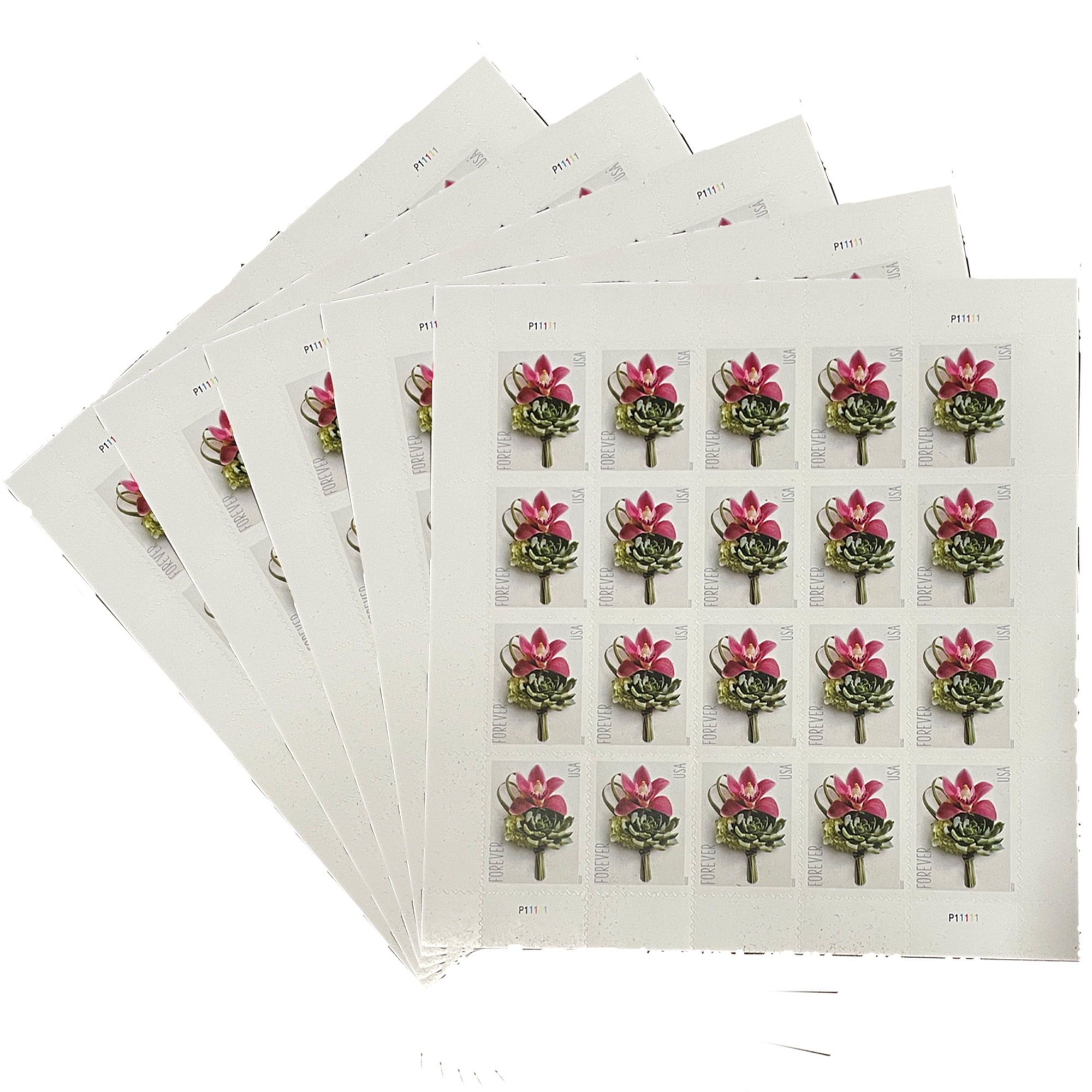 Elephants USPS Forever Postage Stamp 5 Books of 20 US First Class