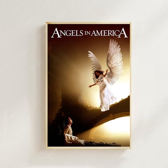 Contemporary Broadway Stage Angels Theater Production Set Prop Performance Wall Art, Unframed Poster