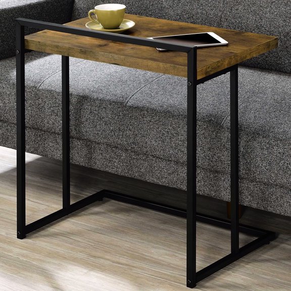 Contemporary Brown Snack Table - Ideal For Relaxing Moments With Airy Base Creates A Visual Effect