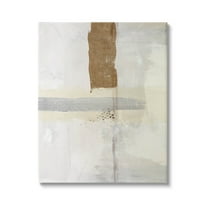Contemporary Brushed Composition Abstract Graphic Art Gallery Wrapped Canvas Print Wall Art