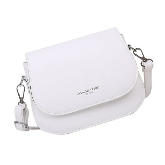 Contemporary Candy Color Shoulder Bag for Women Soft Faux Leather Crossbody Purse with Adjustable Strap for Daily Use