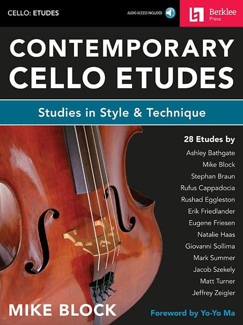 Contemporary Cello Etudes Studies in Style &amp; Technique Book/Online Audio, (Paperback)
