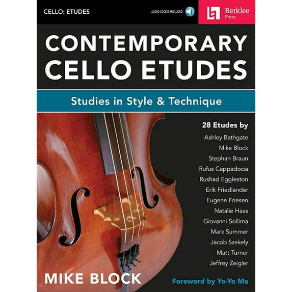 Contemporary Cello Etudes Studies in Style & Technique Book/Online Audio, (Paperback)