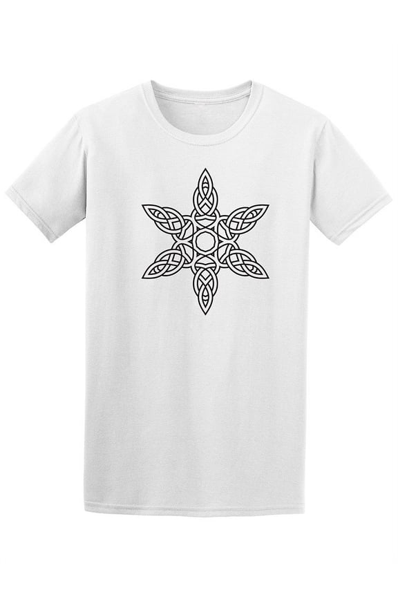 Contemporary Celtic Knot Star Men's Tee - Image by Shutterstock