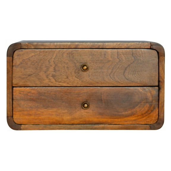 Contemporary Chestnut Bedside - Add A Modern Touch To Your Home Interior Furniture Enhance Living Space With Elegance