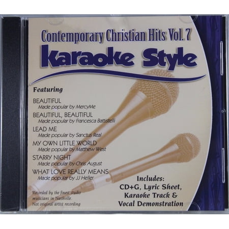 Contemporary Christian Hits Volume 7 Daywind Christian Karaoke Style NEW CD+G 6 Songs