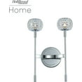 thumbnail image 1 of Contemporary Chrome and Glass Mae 2 Light Wall Sconce, 1 of 1