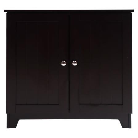Contemporary Country Double Door Cabinet grey