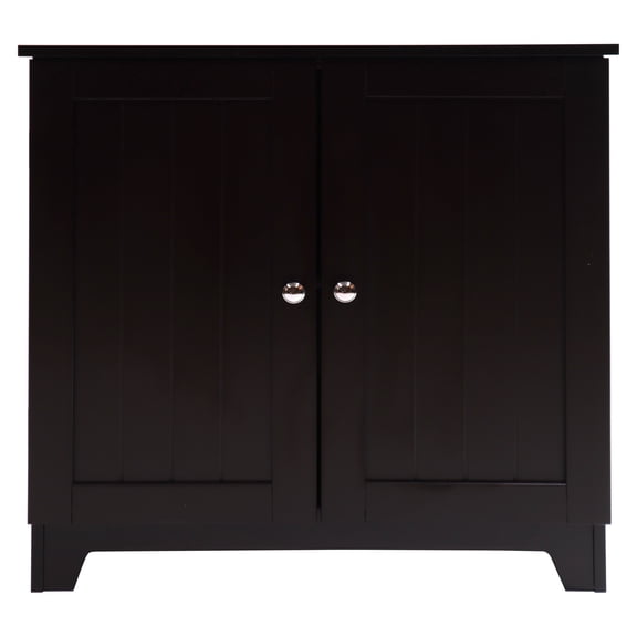 Contemporary Country Double Door Cabinet grey