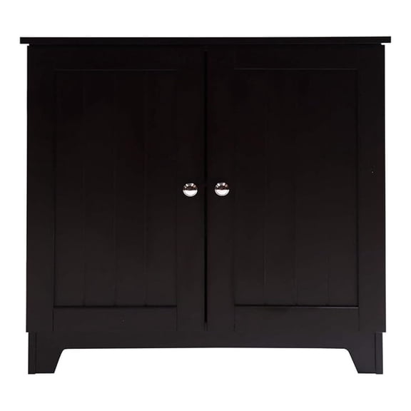 Contemporary Country Double Door Cabinet