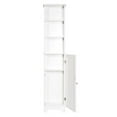 thumbnail image 1 of Contemporary Country Tall Floor Shelf with Lower Cabinet, White, 1 of 1
