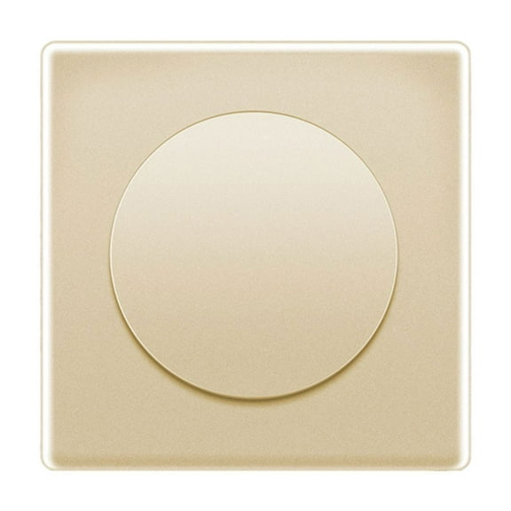 Contemporary Cover Plate with Cable Hider Elegant Faceplate Outlet Panel Simple Installation for 86 Type Socket