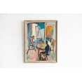 Contemporary Cubism Abstract Wall Art Print, Modern Geometric Gallery ...